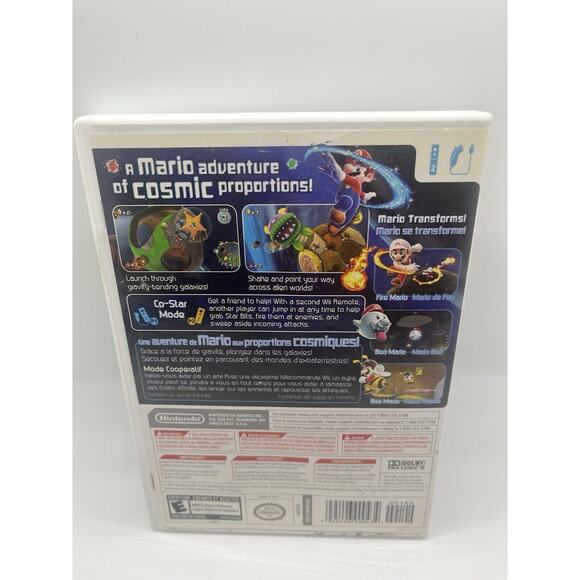 Super Mario Galaxy (Nintendo Wii, 2007) - Tested - Picture 3 of 8